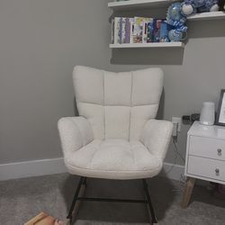 Teddy Fabric Rocking Chair
