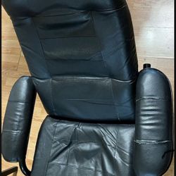 Black Leather Chair Recliner 
