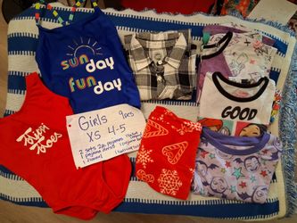 Girls size XS 4-5 Bundle / Lot of 9 pcs