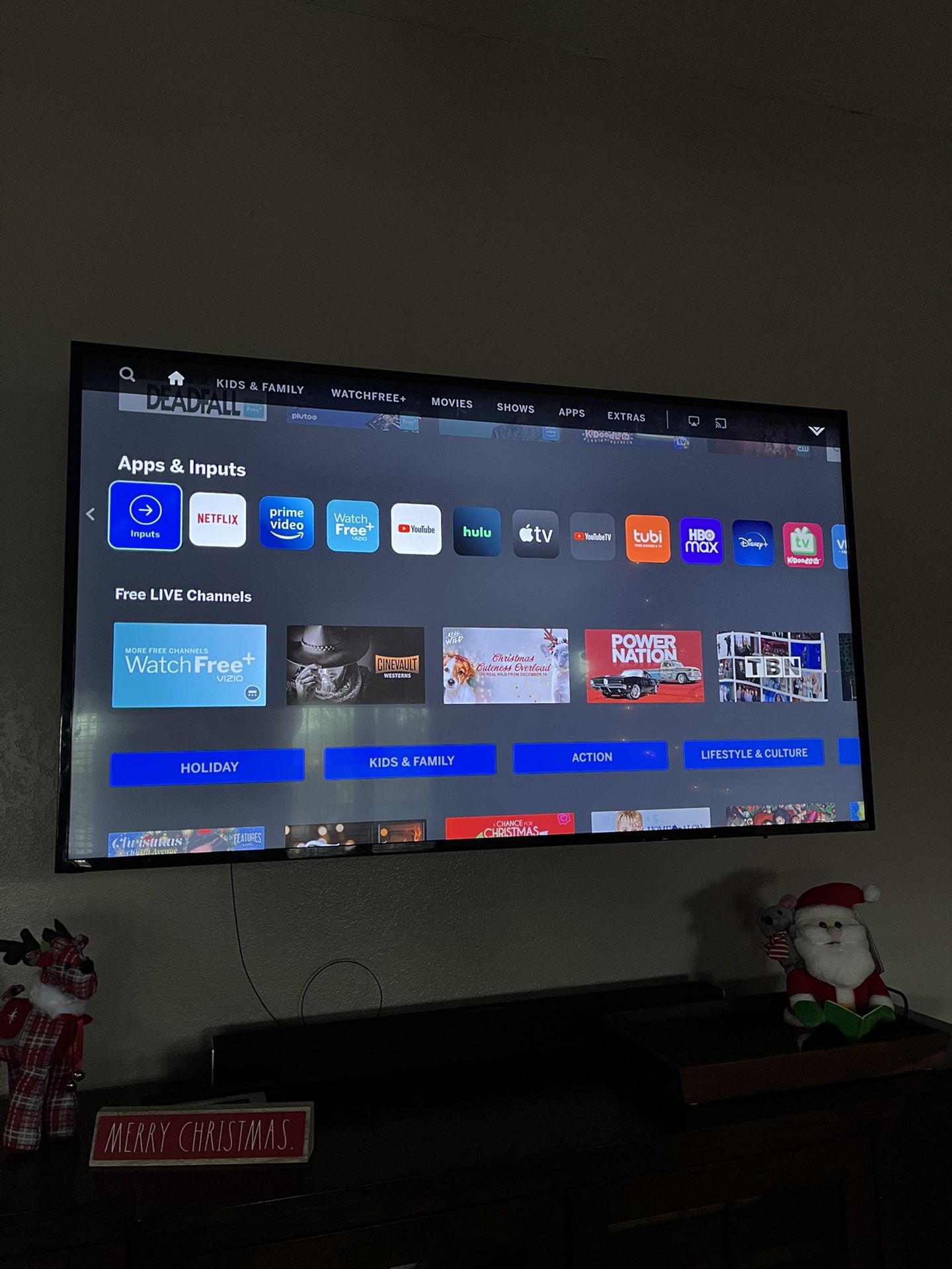 Vizio 65” 4k LED Smart TV
