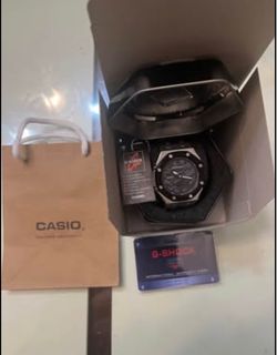 Black camo ap  g shock watch