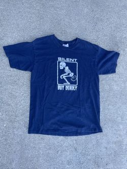 Y2k Silent But Deadly tee size Medium