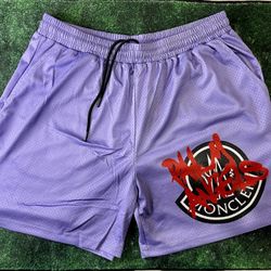 Custom Designer Shorts Moncler Palm Angels