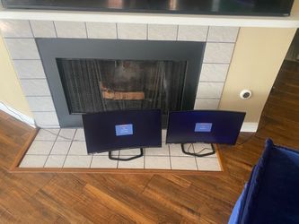 SCEPTRE PC Computer Monitor Gaming Video Game 25 inch new dual curved monitors HDMI 240 HZ power cords included like new