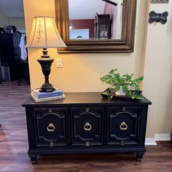 Black & Gold Buffet Sideboard - Dining Room