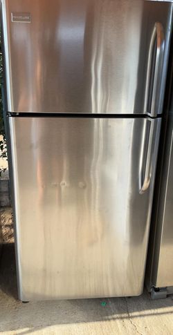 Frigidaire Top Mount Stainless Steel Refrigerator
