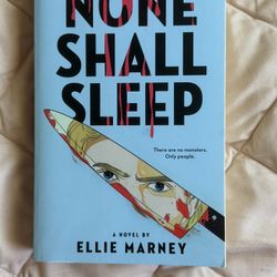 none shall sleep book