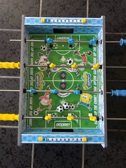 Spongebob Foosball game