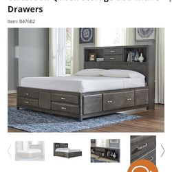 Ashley Furniture Bed With Drawers