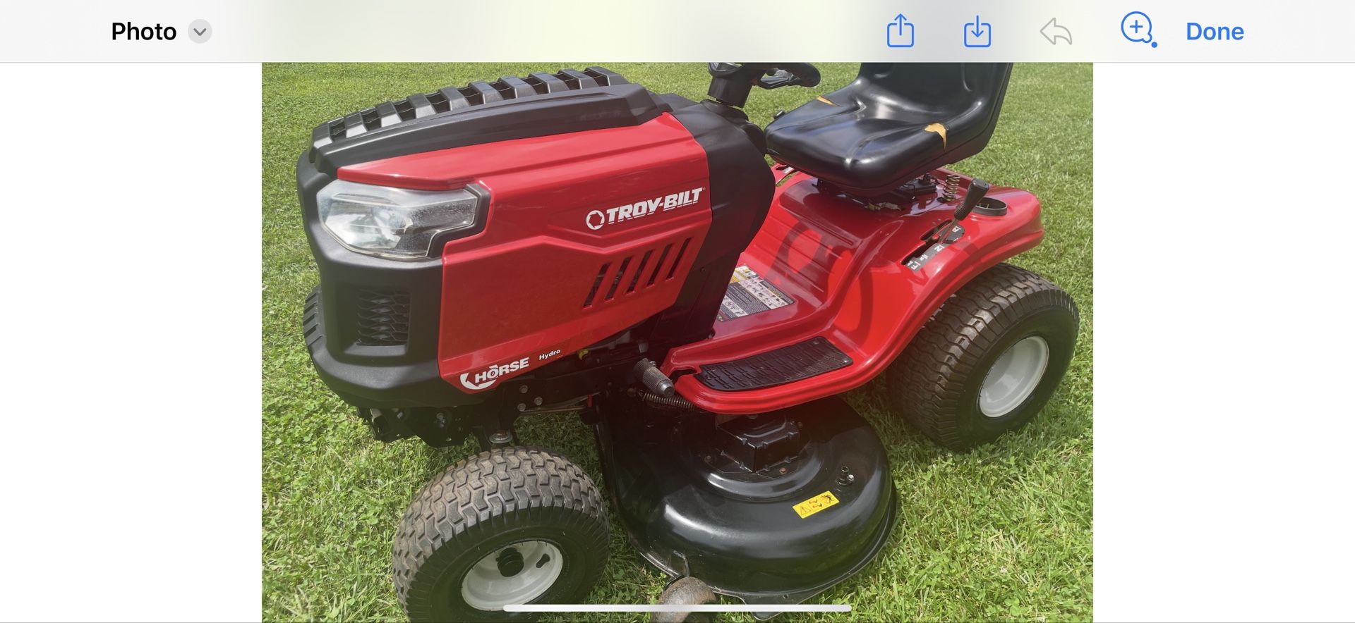 Riding Mower
