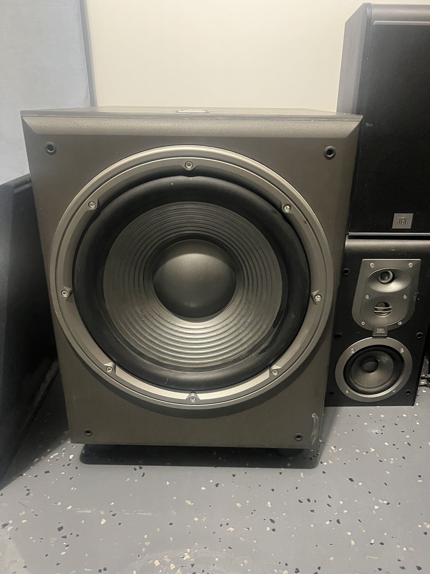 JBL 5.1 12” Sub & Sony Receiver