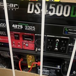 4,500-Watt/3,500-Watt 210cc Electric Start Gas Portable Generator with CO Alert by Durostar