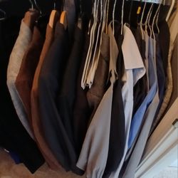 Suits ,jackets, Shirts ,Pants,Ties