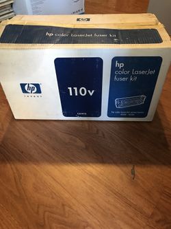 New HP color laser Jet Fuser Kit.