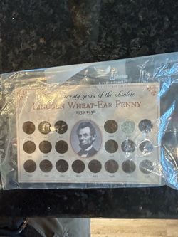 Lincoln Wheat-Ear Penny Collection 1939–1958