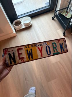 new york sign