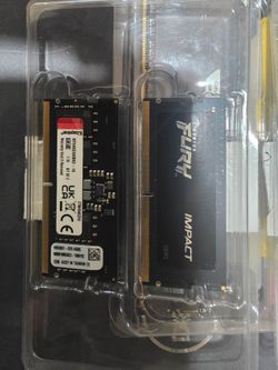 Kingston Fury Impact 16GB 4800MT/s DDR5 SODIMM Laptop Memory