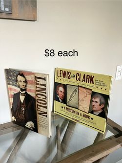 Lincoln , Lewis and Clark Books