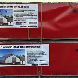 New Galvanized Metal Garages, Sheds & Carports