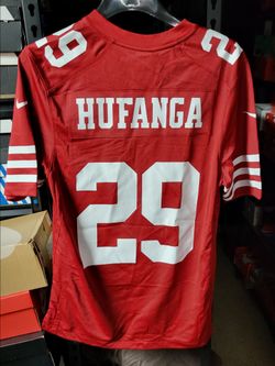 *NEW* Nike NFL San Francisco 49ers Talanoa Hufanga Team Apparel Jersey Size Small