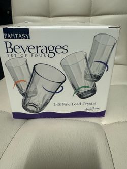 Brand New!! Set of 4 - 12 ounce glasses