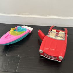 Barbie Car And Boat