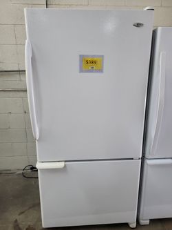 🇺🇸4th Of July Sale! Maytag 22cu.ft Bottom Freezer Refrigerator-Warranty Included