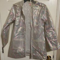 Raincoat Size 14/16 Beautiful For Girls 