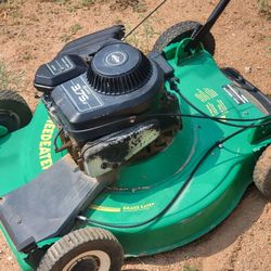 Gas lawn mower good working condition 