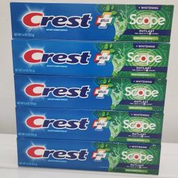 $10 for all. Crest Toothpaste 5.4 oz.