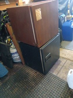 MINI REFRIGERATORS (TWO)
