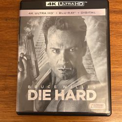 Die hard 4K Blu Ray