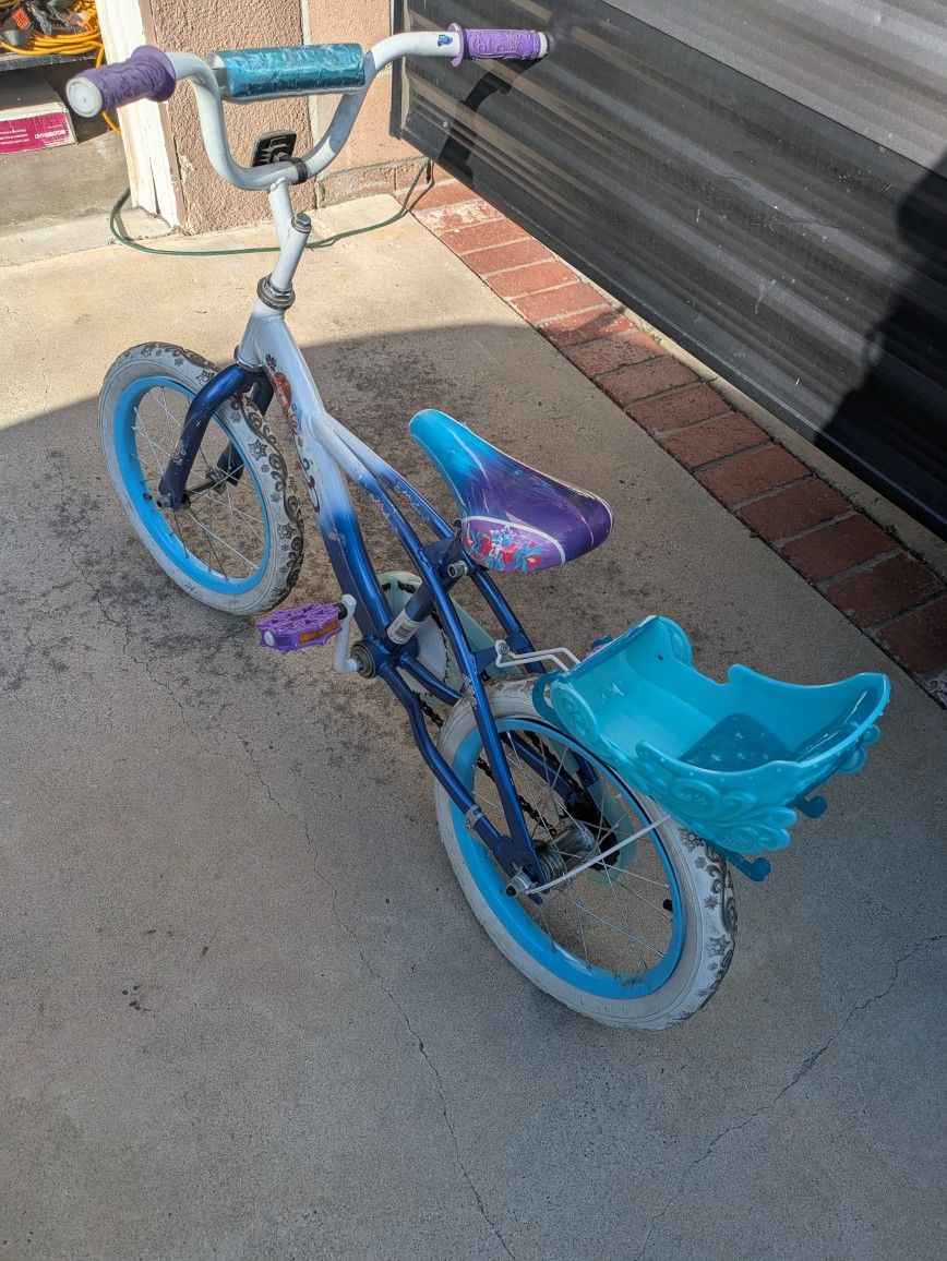 Small 16" Frozen Bicycle