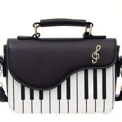 Piano Cross Body Purse. 