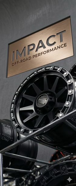 >>•••IMPACT SATIN BLACK •••<<<RIDE WITH STYLE 6x139.7. 17”