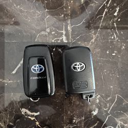 Toyota fob Keys 