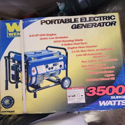 Wen Portable Electric Generator