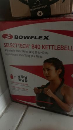 Bowflex SelectTech 840 Kettlebell Single Adjustable Weights