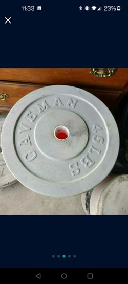 Weight plates- reinforced high strength concrete