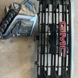 22-25 Gmc Sierra Rt Headlight & Grille 