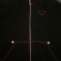 Red True Religion Hoodie