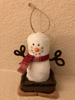 Christmas S’mores Snowman
