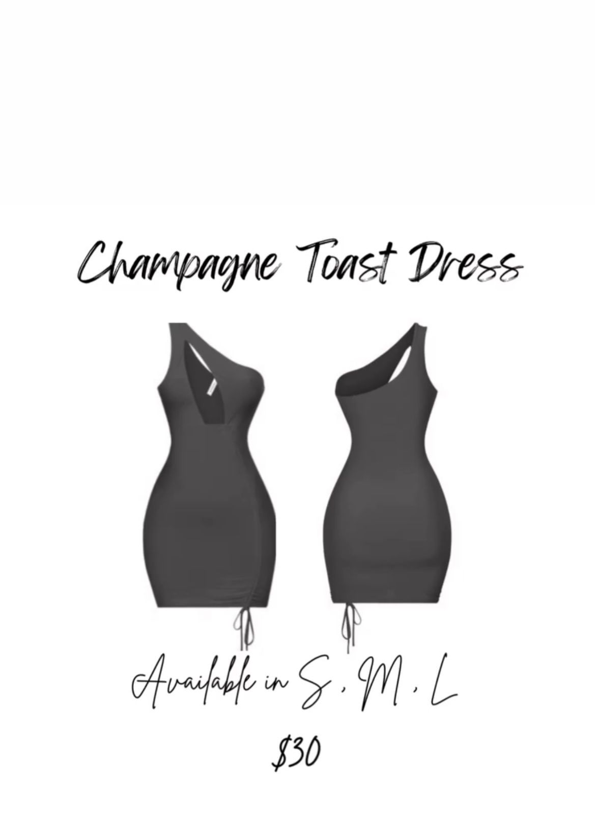 Champagne Toast Dress 