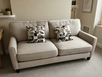 Like New 2-Module Tan Modular Couch - Cloth - Glenwood, IL