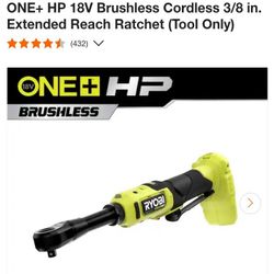 ONE+ HP 18V Brushless Cordless 3/8 in. Extended Reach Ratchet