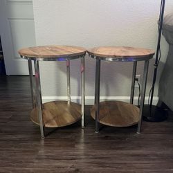 Side Round Table Set
