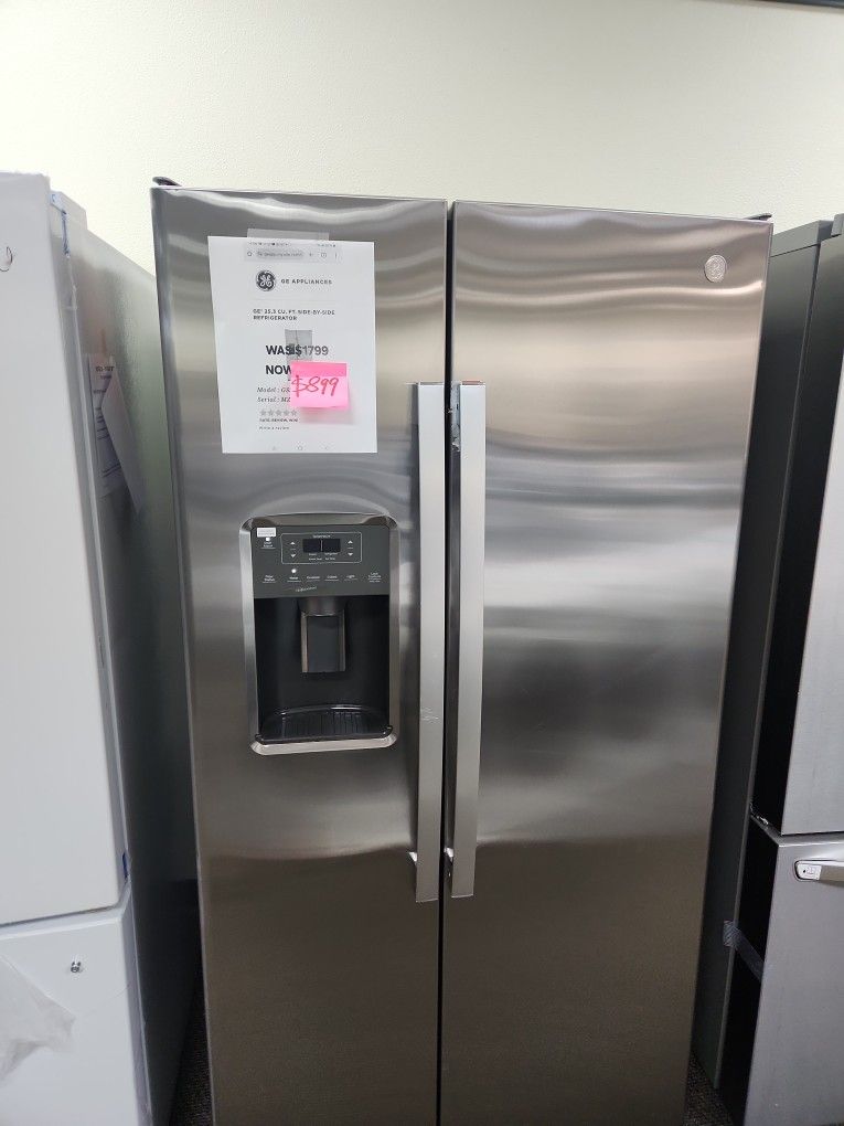 25.3 Cu Ft Side by Side Refrigerator