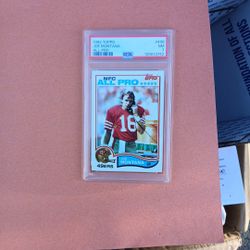 Joe Montana 1982 Topps NM 7