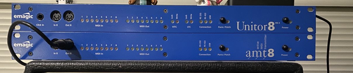 Emagic AMT 8 or Unitor 8 Midi interface AMT8 Unitor 8