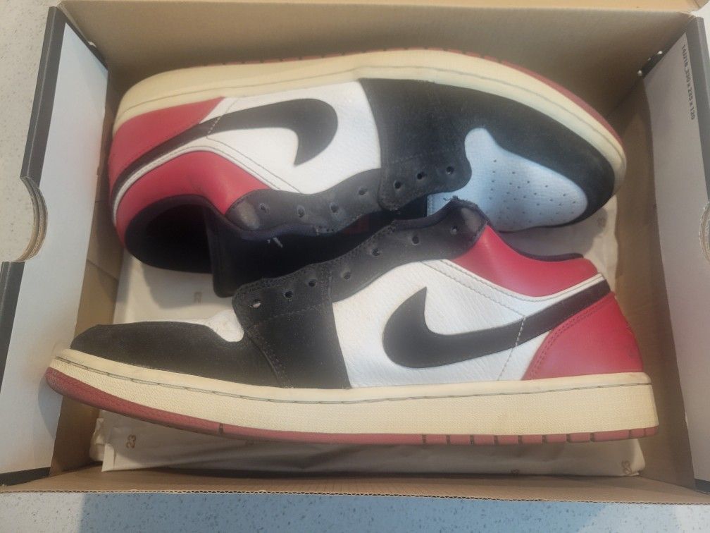 Jordan 1, Black Toe, Size 12 $50